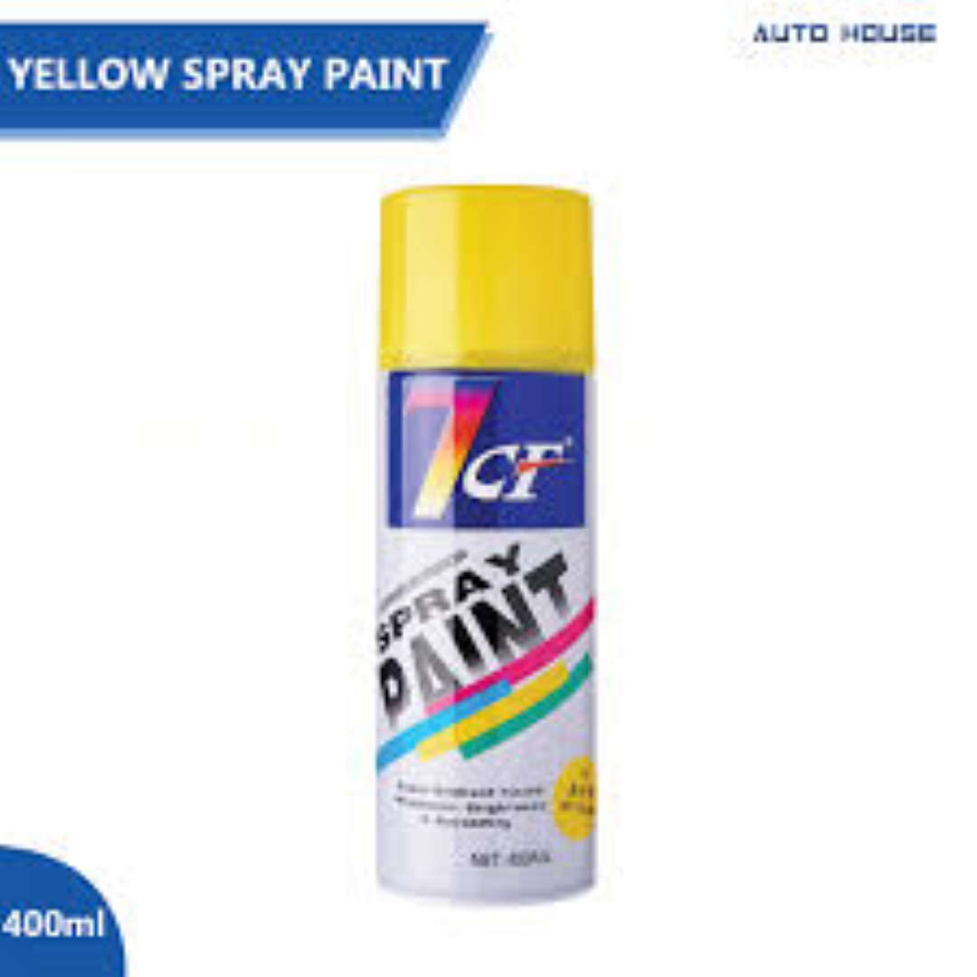 SPRAY PAINT YELLOW 400ML